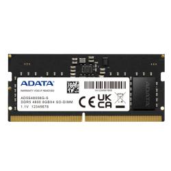 ADATA RAM AD5S48008G-S SO DIMM 8GB 4800Mhz DDR5