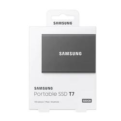 Samsung T7 SSD Externo 500Gb NVMe USB 3.2 Gris