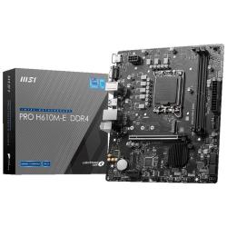 MSI Placa Base PRO H610M-E DDR4